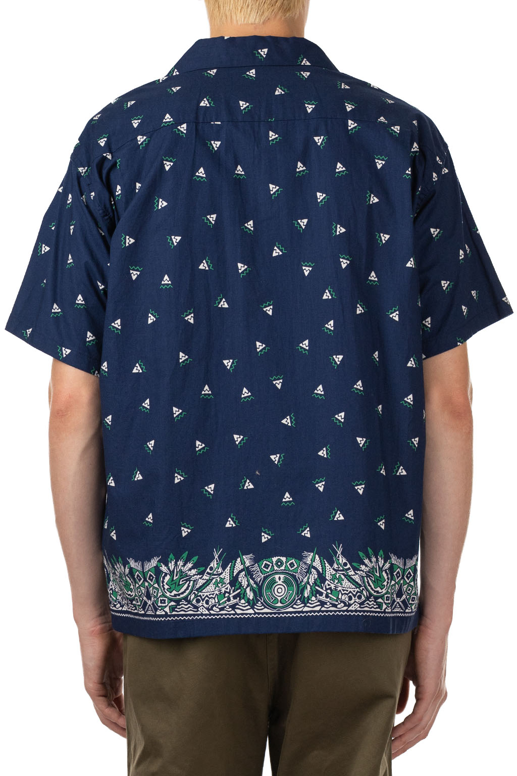 Sugar Cane - Bandana Patchwork Print - Navy